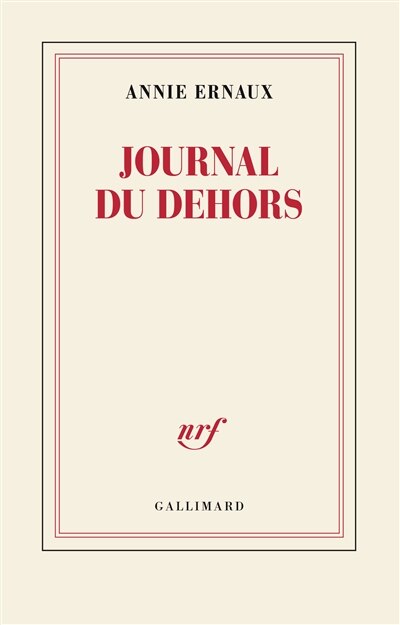 Front cover_Journal du dehors