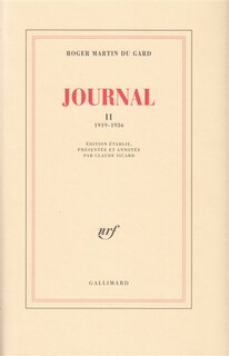 Front cover_Journal, Vol. 2. 1919-1936