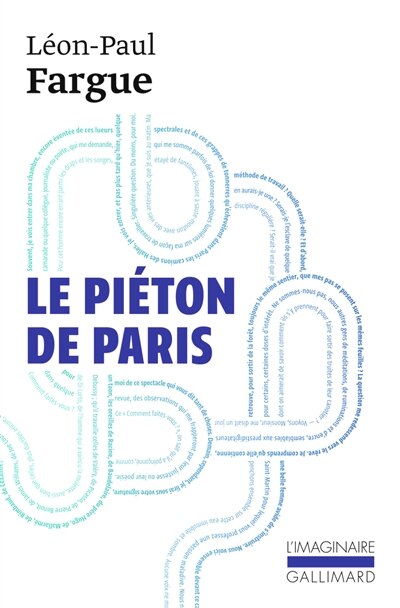 Front cover_Le piéton de Paris ; D'après Paris