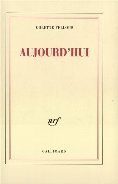 Front cover_Aujourd'hui