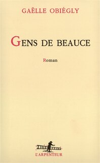 Front cover_Gens de Beauce