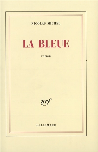 Front cover_La bleue