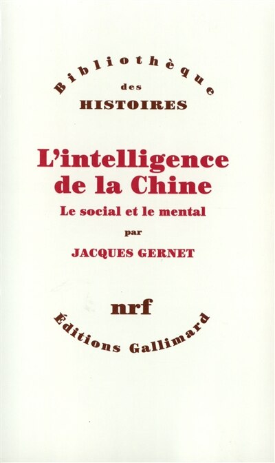 Front cover_L' Intelligence de la Chine