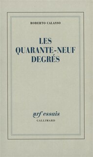 Front cover_Les quarante-neufs degrés