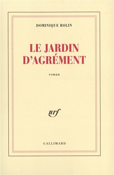 Front cover_Le Jardin d'agrément