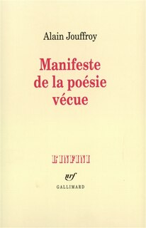 Front cover_Manifeste de la poésie vécue : avec photographies et arme invisible