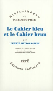 Front cover_Le cahier bleu et le cahier brun