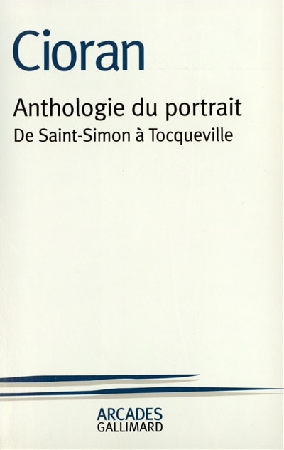 Couverture_Anthologie du portrait, de Saint-Simon à Tocqueville
