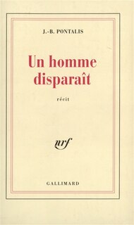 Front cover_Un homme disparaît