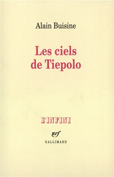 Front cover_Les ciels de Tiepolo