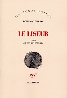 Front cover_Le liseur