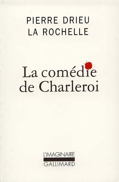 Front cover_La comédie de Charleroi
