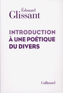 Front cover_Introduction à une poétique du divers