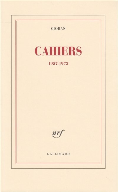 Front cover_Cahiers, 1957-1972