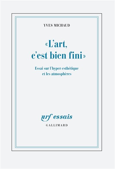 Front cover_L' art, c'est bien fini