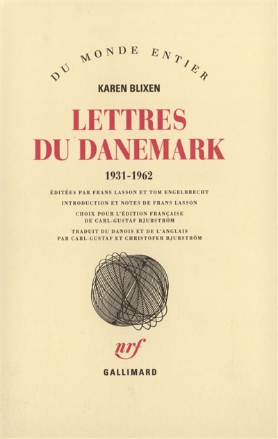 Front cover_Lettres du Danemark, 1931-1962