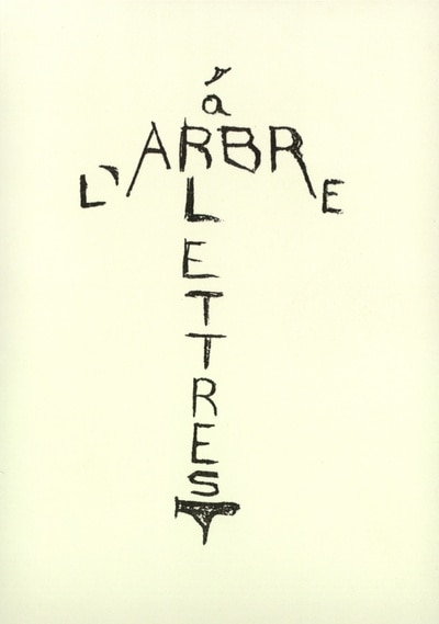 Front cover_L' Arbre &agrave; lettres