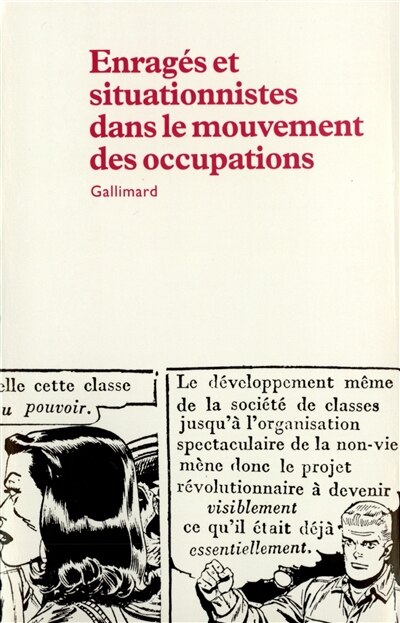 Front cover_Enragés et situationnistes dans le mouvement des occupations