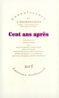 Front cover_Cent ans après : entretiens