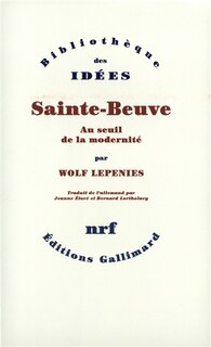 Front cover_Sainte-Beuve : au seuil de la modernité