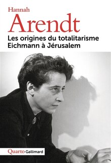 Front cover_Les origines du totalitarisme ; Eichmann à Jérusalem