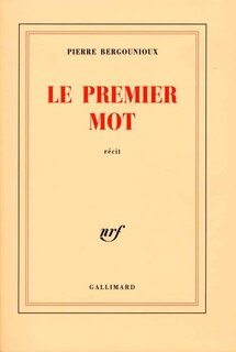 Front cover_Le premier mot