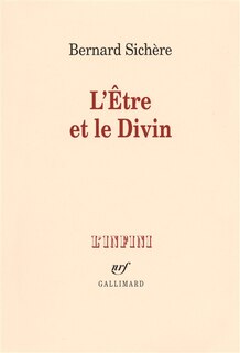 Front cover_L'être et le divin