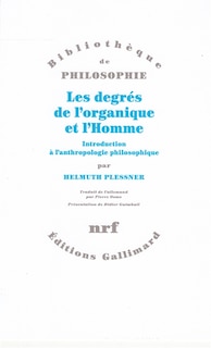 Couverture_Les degrés de l'organique et l'Homme