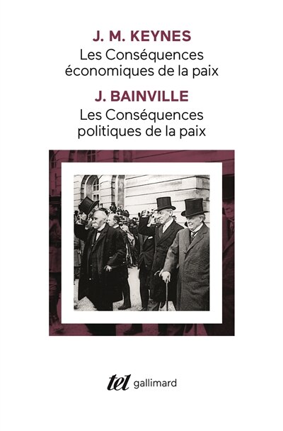 Couverture_Les conséquences économiques et politiques de la paix ; Les conséquences politiques de la paix
