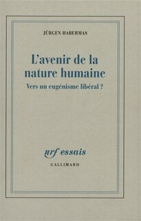 Couverture_L' avenir de la nature humaine