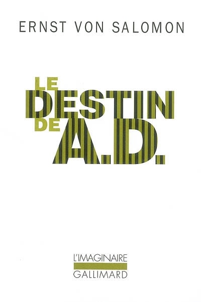 Couverture_Le destin de A. D. : un homme dans l'ombre de l'histoire
