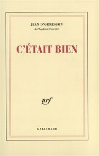 Couverture_C'&eacute;tait bien