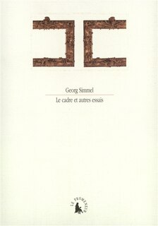 Couverture_Le cadre et autres essais