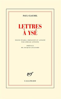 Front cover_Lettres à Ysé
