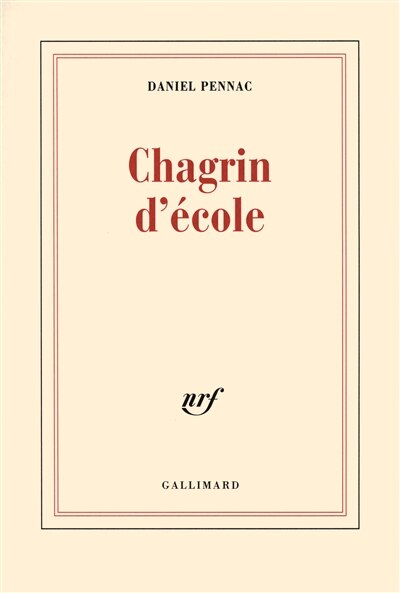 Couverture_Chagrin d'école