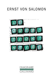 Front cover_Le questionnaire