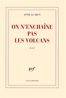 Couverture_On n'encha&icirc;ne pas les volcans : essais