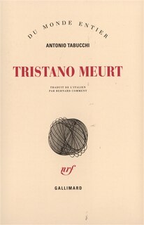 Front cover_Tristano meurt : une vie