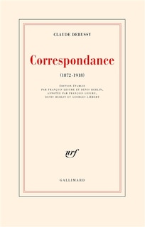 Couverture_Correspondance : 1872-1918