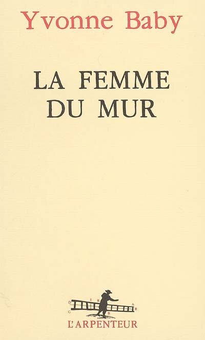 Front cover_La femme du mur