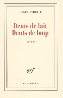 Front cover_Dents de lait dents de loup