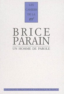Couverture_Brice Parain : un homme de parole