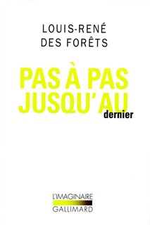 Front cover_Pas &agrave; pas jusqu'au dernier