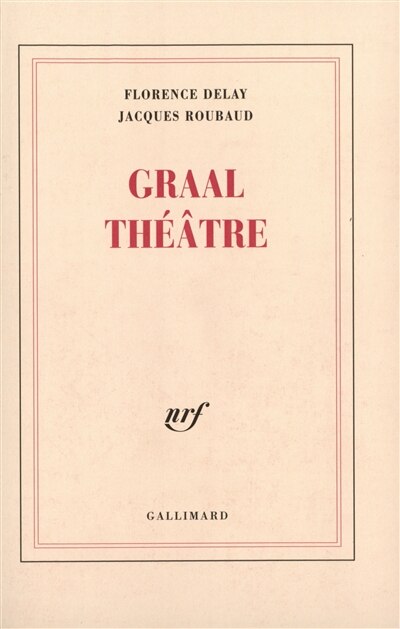 Front cover_Graal théâtre