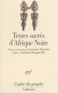 Couverture_Textes sacrés d'Afrique noire