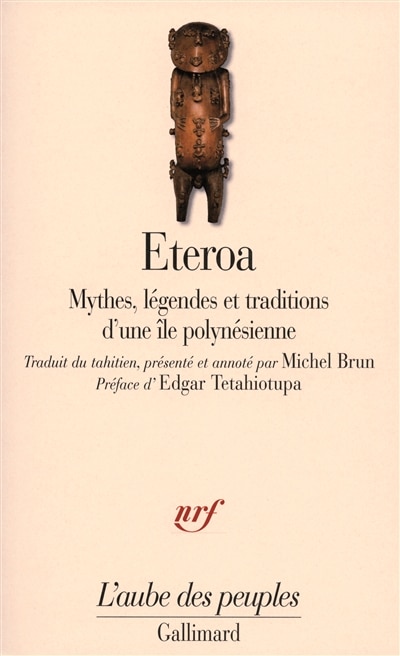 Front cover_Eteroa : mythes, légendes et traditions d'une île polynésienne