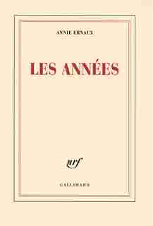 ANNÉES (LES) by ANNIE ERNAUX