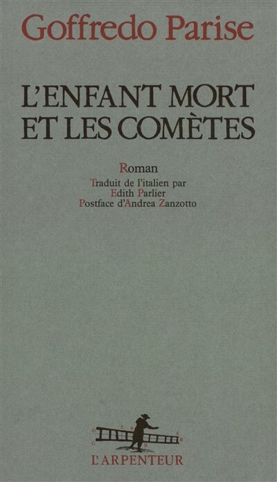 Front cover_L'enfant mort et les comètes