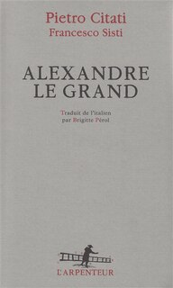 Front cover_Alexandre le Grand