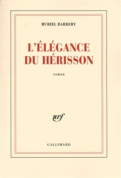 Couverture_L' élégance du hérisson